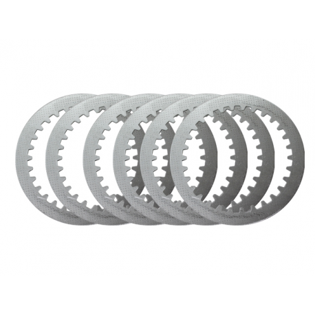 Nachman, spojkové plechy KTM SX85 03-16, SX105 04-11 (113X83,5X1,2X30T)-6X (6 ks.) (PS115A)