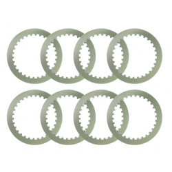 Nachman, spojkové plechy Yamaha YZF250 01-16, WR250F 01-16 (123,9X91,7X1,2X30T)-8X (PS099A)