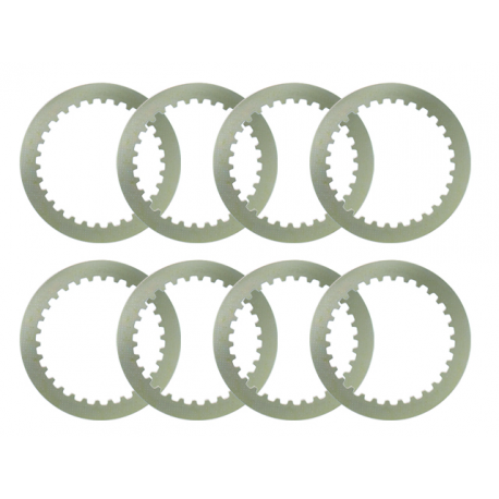 Nachman, spojkové plechy Yamaha YZF250 01-16, WR250F 01-16 (123,9X91,7X1,2X30T)-8X (PS099A)