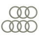 Nachman, spojkové plechy Yamaha YZF400 98,WR400F 98-01,XT600 84-02,TT600R/RE/S/N 83-09 (134,0X100,3X1,2X27T)-7X (PS
