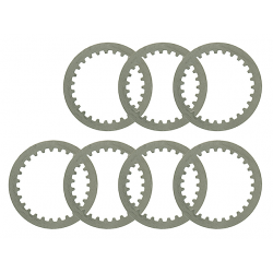 Nachman, spojkové plechy Yamaha YZF400 98,WR400F 98-01,XT600 84-02,TT600R/RE/S/N 83-09 (134,0X100,3X1,2X27T)-7X (PS