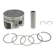 Namura, pístní sada Yamaha YFM 250 (YFM250) BRUIN '05-'06, Big Bear '07-'09 (+1,50 72,45mm) (8659D150) (kroužky NA-40015-6R)