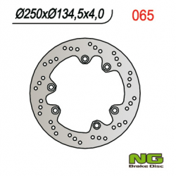 NG, zadní brzdový kotouč, Suzuki DR 600/650/750/800 (250x134,5x4)