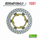 NG, přední brzdový kotouč, Kawasaki KXF 250/450 '03-'14 (250X109X3) (4X9,5mm) plovoucí