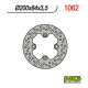 NG, přední brzdový kotouč, Kawasaki KVF 650/700/750 (200x84x3,5)(4X10,5mm)