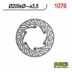 NG, zadní brzdový kotouč, CPI 50 SM/SX (209x-x3,5)