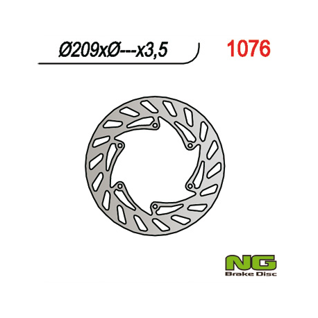 NG, zadní brzdový kotouč, CPI 50 SM/SX (209x-x3,5)