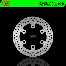 NG, přední brzdový kotouč, PIAGGOP 50/125/250/300/400/500, Gilera 125/200/500, BMW G650X-zadní (240X105X4,5)