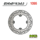 NG, zadní brzdový kotouč, Honda CBF 500/600/1000, CBR 600F 11-13 (240X116X5) (4X10,5mm)CBF1000 '06-'16