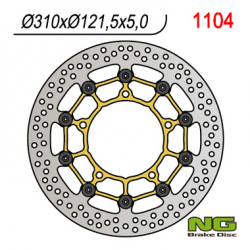 NG, přední brzdový kotouč, Suzuki B-KING '07-13, GSF650/1250 '07-16, GSXF650/1250 '10-18, GSXR1300 '08-18,(310x121x5mm) (5X10,5m