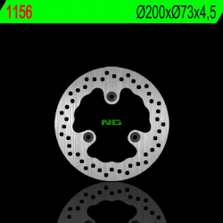 NG, zadní brzdový kotouč, SYM GTS/ JOYRIDE/SHARK 125/200 01-16 (22X73X4,5mm) (3X10,5mm)