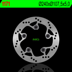 NG, zadní brzdový kotouč, KTM DUKE 690/790/890 '08-'20, SUPERMOTO 950/990 '05-'08, SUPERDUKE 690/950/990 (240X107,5X5) (5X8,5mm)