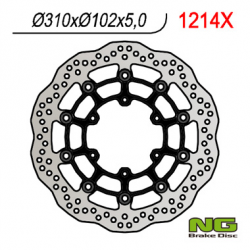 NG, přední brzdový kotouč, Suzuki GSXR 600 '08-'18, GSXR 750 '08-'18, GSXR 1000 '09-'16, GSX 750Z '08-'14 (310X102X5) WAVE, plov