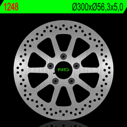 NG, přední brzdový kotouč, Harley Davidson 883/1200/1450/1584/1690/1800 (300X56,3X5) (5X8,5mm)