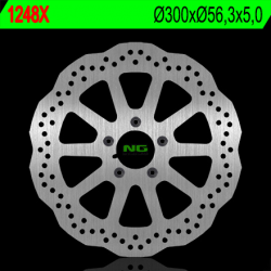 NG, přední brzdový kotouč, Harley Davidson 883/1200/1450/1584/1690/1800 (300X56,3X5) (5X8,5mm) WAVE