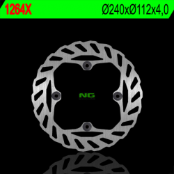 NG, zadní brzdový kotouč, Beta RR 250/350/400/450/498/500/525, Husqvarna 125/250/310/449/450/510 (240X112X4) (4X9,5mm) WAVE