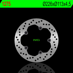 NG, zadní brzdový kotouč, Peugeot GEOPOLIS 125/300/400 (226X113X4,5mm) (5X6,5mm)