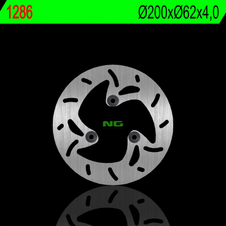 NG, zadní brzdový kotouč, Rieju MRT/MRX/TANGO 14-17 (200X62X4,0mm)