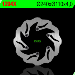 NG, zadní brzdový kotouč, Beta RR ENDURO 250/300 '12-'20 (240X110X4,2) WAVE (6X6,5mm) (NG141 NG129)