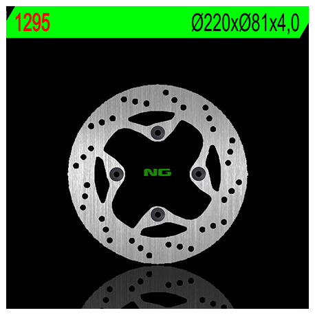 NG, přední brzdový kotouč, Suzuki RV 125/200 VAN VAN '05-'17 (220X81X4) (4X10,5mm)