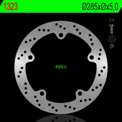 NG, zadní brzdový kotouč, BMW R 1200C 02-03 (285X5,0mm) (5X10,5mm)