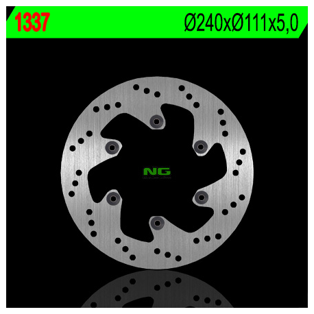 NG, zadní brzdový kotouč, KTM SMC 690R '07-'14, ENDURO 690 '08-'14, LC8 950/990 ADVENTURE '02-'05 (240X111X5) (6X6,5mm)