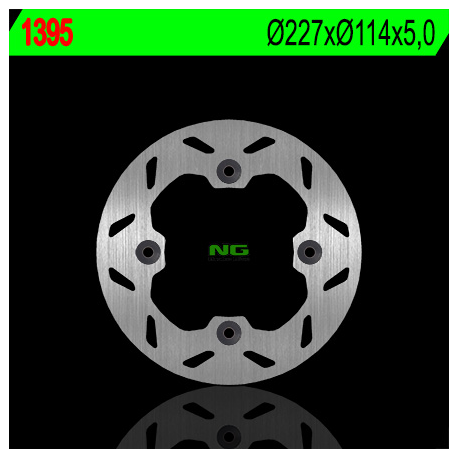 NG, přední brzdový kotouč, Polaris RANGER 500/570/700/800/900 '09-'14 (227X114X5) (4X14,3mm)