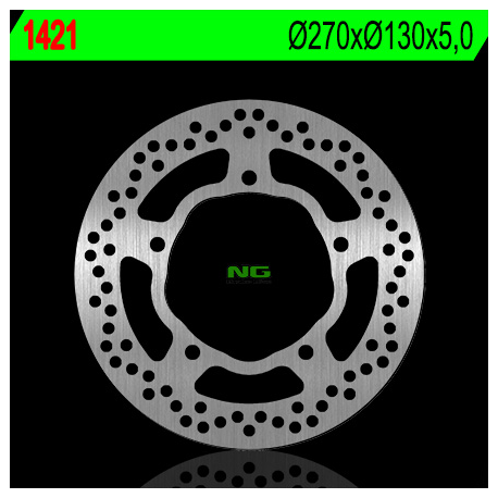 NG, zadní brzdový kotouč, Kawasaki VN 900 CUSTOM '06-'09 (270X130X5) (5X10,5mm)