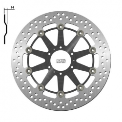 NG, přední brzdový kotouč, Honda XL 1000V 99-13, CB 1100EX / ABS 14-18 (296X62X5mm) (6X6,5mm) plovoucí (duralový unašeč)