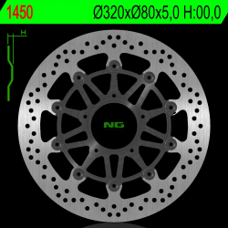 NG, přední brzdový kotouč, MV Agusta 675/800/1000 11-18 (320X80X5,0mm) (5X8,5mm)