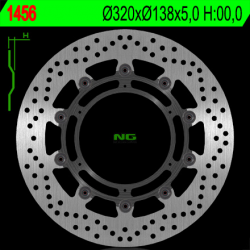 NG, přední brzdový kotouč, KTM 1050/1190/1290 ADVENTURE '13-'17 (320X138X5mm) (6X6,5mm) plovoucí