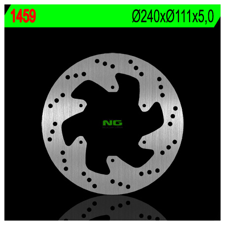 NG, zadní brzdový kotouč, KTM 990 ADVENTURE ABS '09-'12 (240X111X5) (6X6,5mm)