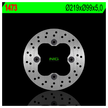 NG, zadní brzdový kotouč, Polaris RANGER 900 '11-'14 (219X99X5) (4X14,3mm)