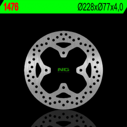 NG, přední brzdový kotouč, Polaris 450/500/525 (228X77X4) (4X8,5mm)