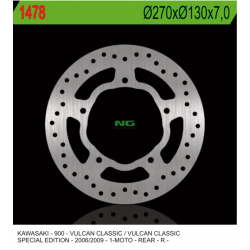 NG, zadní brzdový kotouč, Kawasaki VN 900 CLASSIC '06-'09