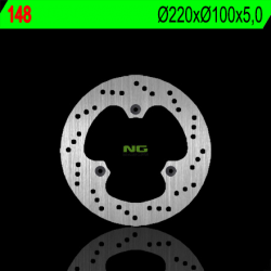 NG, zadní brzdový kotouč, Kawasaki 250 NINJA '08-'13 (220X100X5) (3X10,5mm)