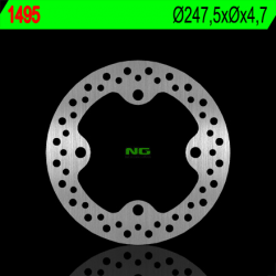 NG, přední/zadní brzdový kotouč, Polaris RANGER 1000 '14-'15 (247,5X4,7) (4X15,4mm)