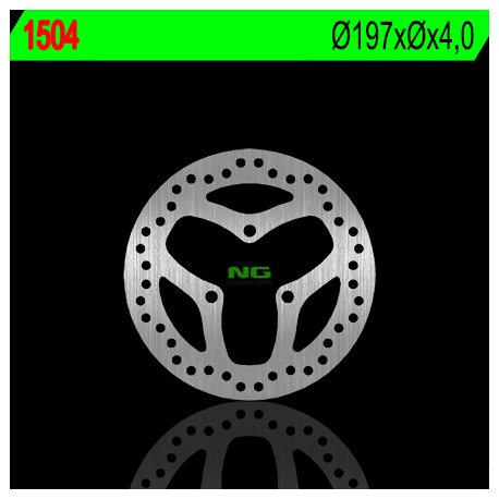 NG, zadní brzdový kotouč, CAN-AM 450DS '08-'14 (197X4) (3X10,5mm)