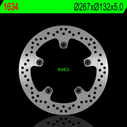 NG, přední brzdový kotouč, Yamaha X-MAX 125 14-18, 300 17-18, 250 17, MBK SKYCRUISER 125 06-11 (267X132X5,0mm) (5X8,5mm)