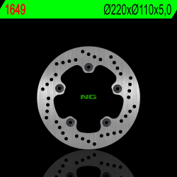 NG, zadní brzdový kotouč, Suzuki GSXR 1000 17-18 (220X110X5,0mm) (5X10,5mm)