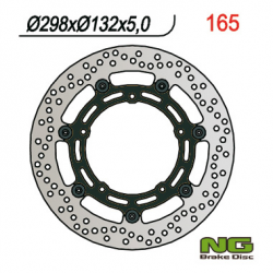 NG, přední brzdový kotouč, Yamaha FZ6/R6/MT03/MT07/MT09/XJ6 (NG165V) (298x132x5)(5X8,5mm)