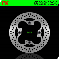 NG, zadní brzdový kotouč, Triumph 800/900/955/1050 (255X105X6mm) (4X10,5mm)