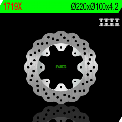 NG, zadní brzdový kotouč, Kawasaki ER F/N 13-17, KLE 650 ABS 07-14, Z 650SX 17-18 WAVE