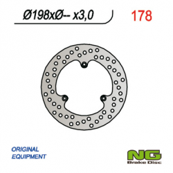 NG, přední brzdový kotouč, KTM 60/65/85 SX (198x-x3)