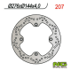 NG, přední brzdový kotouč, Honda XRV 750 (90-02) (276x144x4) (4x10,5mm)