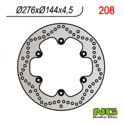 NG, přední brzdový kotouč, Honda XL 600V (87-95) TRANSALP (276x144x4,5) (6x10,5mm)
