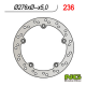 NG, zadní brzdový kotouč, BMW R 850/1100/1150/1200 (276x-x5) (5x10,5mm)