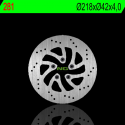 NG, přední brzdový kotouč, ITALJET JACKPOT 125 01, JUPITER 125 02, MILLENIUM 125 00-02 (5X6,5mm)