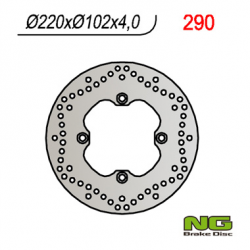 NG, zadní brzdový kotouč, Aprilia RS 50 (99-05), TUONO 50`03-07 (220X102X4) (5X8,5mm)