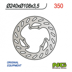 NG, přední brzdový kotouč, Honda CRF 250L 12-20, Yamaha DT 50R 03-08 (240X108X3,5)